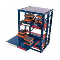 Warehouse Storage Heavy Duty Metal Drawer Type Rack